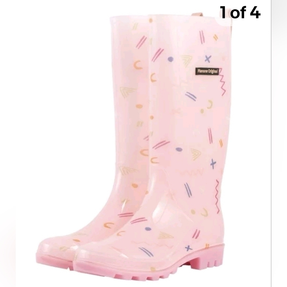 Planone rain boots 10.5